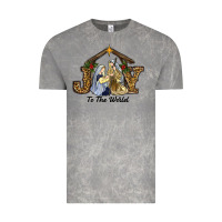 Cloud Rock Joy To The World Baby Jesus Christmas Vintage Tee - RanaPortraitStore