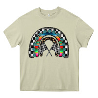 Mossy Racing Rainbow Heavy Core Tee - CowhideDigitalArt