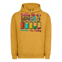 Pigment Peanut Butter Battery Life Of A Mama Urban Hoodie - BundleAndBundleShop