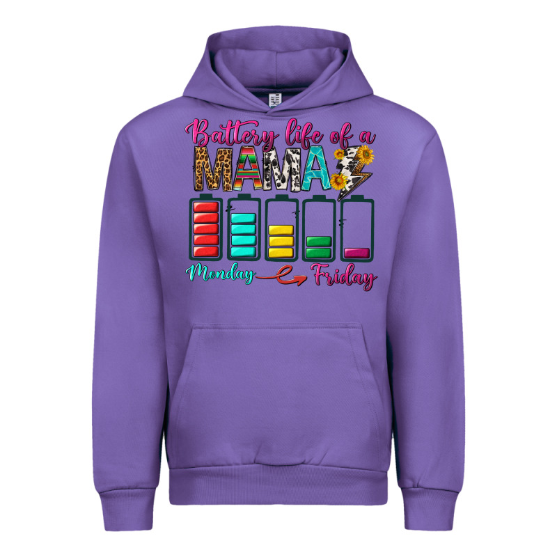 Battery Life Of A Mama Urban Hoodie by BundleAndBundleShop | Teevron