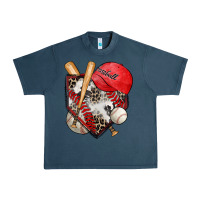 Midnight Navy baseball home plate Urban Heavy Tee - Zillion Design Studio