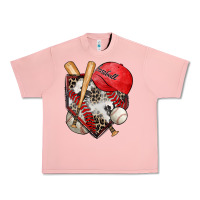 Salmon baseball home plate Urban Heavy Tee - Zillion Design Studio