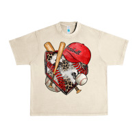 Sandshell baseball home plate Urban Heavy Tee - Zillion Design Studio