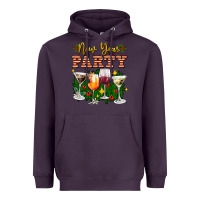 Plum new year party christmas coctail Heavyweight Hoodie - AdoDesignShop
