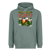 New Year Party Christmas Coctail Heavyweight Hoodie | Teevron