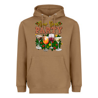 Toasted Coconut new year party christmas coctail Heavyweight Hoodie - AdoDesignShop