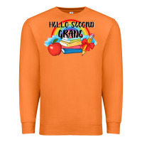 Carrot back to school hello second grade 3200x2400 Premium Sweatshirt - AdoDesignShop