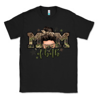 Black mom of both boys messy bun Classic Tee - Zillion Design Studio