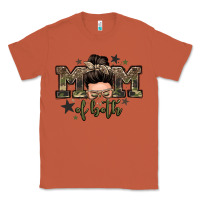 Copper mom of both boys messy bun Classic Tee - Zillion Design Studio