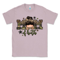 Lilac mom of both boys messy bun Classic Tee - Zillion Design Studio