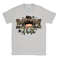 Moon Dust mom of both boys messy bun Classic Tee - Zillion Design Studio
