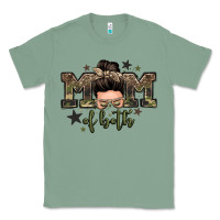 Sage mom of both boys messy bun Classic Tee - Zillion Design Studio
