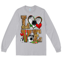 Moon Dust love soccer Long Sleeve Tee - Zillion Design Studio