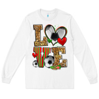 White love soccer Long Sleeve Tee - Zillion Design Studio