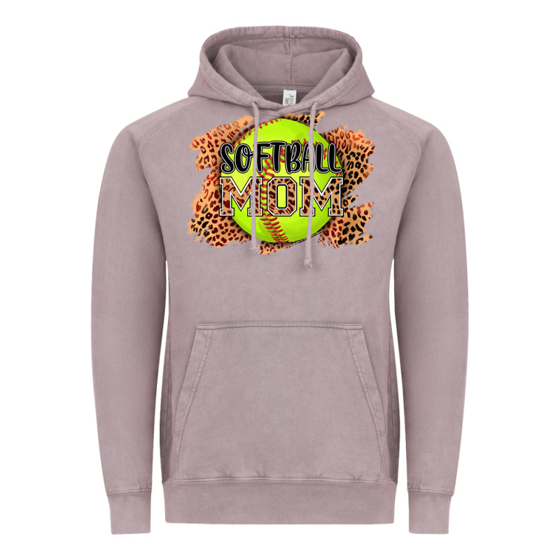 Softball Mom Vintage Hoodie by AdoDesignShop | Teevron