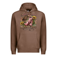 Chestnut shouldve come with a warning boots  cowboy Premium Hoodie - NancyCooperArtShop