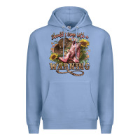 Shouldve Come With A Warning Boots  Cowboy Premium Hoodie | Teevron