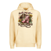 Pina Colada shouldve come with a warning boots  cowboy Premium Hoodie - NancyCooperArtShop