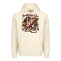 Sandshell shouldve come with a warning boots  cowboy Premium Hoodie - NancyCooperArtShop