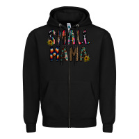 Black small busines mama Zipper Hoodie - CowhideDigitalArt