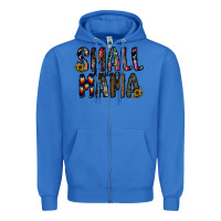 True Royal small busines mama Zipper Hoodie - CowhideDigitalArt