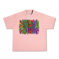 Salmon Mardi gras brush strokes king cake and craw fish Urban Heavy Tee - RanaPortraitStore