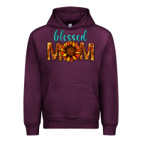 Mauve Wine Blessed Mom Urban Hoodie - BundleAndBundleShop