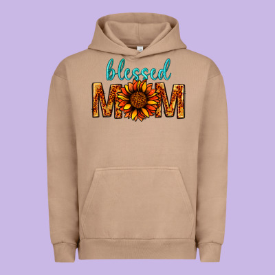 Blessed Mom Urban Hoodie Designed By Bundleandbundleshop