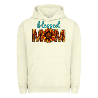 Pigment Pistachio Blessed Mom Urban Hoodie - BundleAndBundleShop