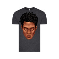 Vintage Black black man portrait Vintage Tee - texasbilliewilder