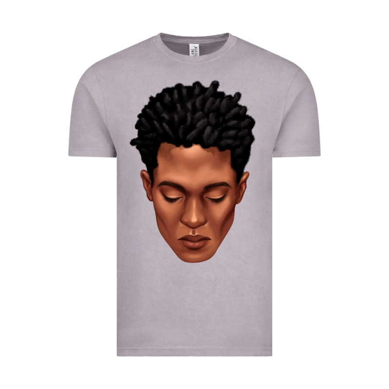 Black Man Portrait Vintage Tee by texasbilliewilder | Teevron