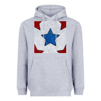 Heather Grey Glitter 4th Of July Seamless Pattern Heavyweight Hoodie - BundleAndBundleShop