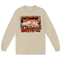 Mushroom merry pig mas Long Sleeve Tee - RanaPortraitStore