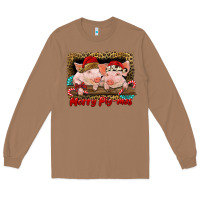Toasted Coconut merry pig mas Long Sleeve Tee - RanaPortraitStore