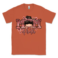 Copper mom of both messy bun Classic Tee - Zillion Design Studio