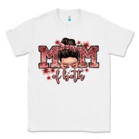 White mom of both messy bun Classic Tee - Zillion Design Studio