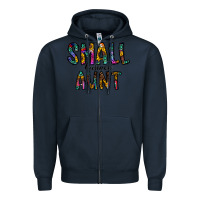 Navy small business aunt Zipper Hoodie - CowhideDigitalArt