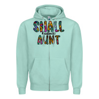 Seafoam small business aunt Zipper Hoodie - CowhideDigitalArt