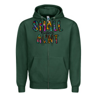 Sports Green small business aunt Zipper Hoodie - CowhideDigitalArt