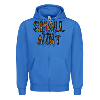 True Royal small business aunt Zipper Hoodie - CowhideDigitalArt