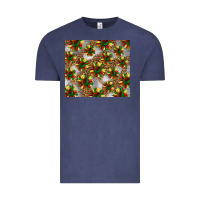Vintage Denim juneteenth sunflowers Vintage Tee - BarkalooDesign