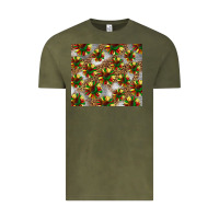 Vintage Olive juneteenth sunflowers Vintage Tee - BarkalooDesign