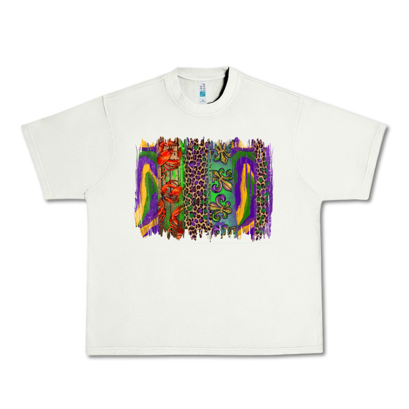 Mardi Gras Brushstrokes Urban Heavy Tee by RanaPortraitStore | Teevron