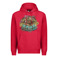 Cardinal southern nana western flowers Premium Hoodie - NancyCooperArtShop
