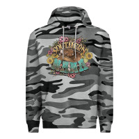 Slate Camo southern nana western flowers Premium Hoodie - NancyCooperArtShop