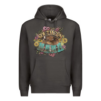Smoke southern nana western flowers Premium Hoodie - NancyCooperArtShop