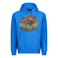 True Royal southern nana western flowers Premium Hoodie - NancyCooperArtShop