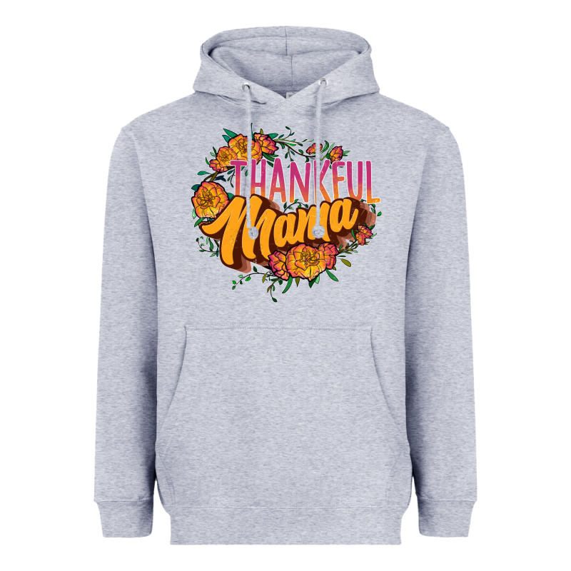 Thankful Mama Heavyweight Hoodie by JahusDesignShop | Teevron