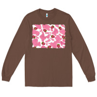 Chestnut distressed strawberry milkshake cowhide Long Sleeve Tee - RanaPortraitStore