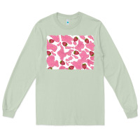 Matcha distressed strawberry milkshake cowhide Long Sleeve Tee - RanaPortraitStore